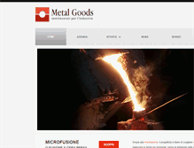 Tablet Screenshot of metalgoods.it